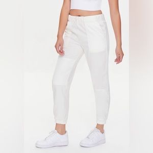 Forever 21 Toggle Drawstring Joggers Green, Medium